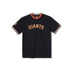엔터식스몰 - 패션&라이프스타일몰 MLB 요코 칼라 샌프란시스코 자이언츠 반팔 티셔츠 블랙