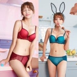 엔터식스몰 - 패션&라이프스타일몰 딥브이플런지프리미엄비키니햄세트 (2종택1)