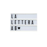 G9 | 당일발송 미니 라레테라 레터링라이트박스A6 인테리어