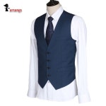 G9 | 남성 코발트 정장조끼 J1177 비지니스 슬림핏 베스트