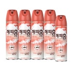 해피홈 에어로솔 복숭아향 500ml 4개입 + 증정 - 샵계부
