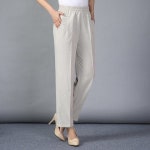 G9 | 77 88 110 특대 린넨 팬츠 마 바지 빅사이즈 여성21