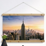 최저가 쇼핑 정보 - 에누리가격비교 꾸밈 우드스크롤_90CmX60Cm-맨해튼의빌딩숲-꾸밈 < 월데코 < 시계,액자,홈데코 [에누리 가격비교]