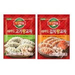 G9 | 쉐푸드 고기왕교자 2봉+김치왕교자 2봉 (385gx2봉 + 385gx2봉)