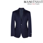 G9 | 맨잇슈트 19 S/S 네이비 스트라이프 슬림핏 스트레치 자켓 (MAEA11-902)