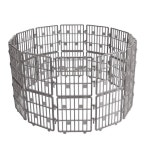 G9 | 푸르미 매직 울타리 다크그레이 24p 강아지 펜스