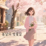 봄날의 벚꽃길 / PAPERFi - genie