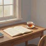 책상 끝의 그림자 (Shadow at the Edge of the Desk) / 로아 (Roah) - genie