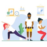 몸과 마음의 건강 챙기기! 가벼운 홈트를 위한 음악 - genie