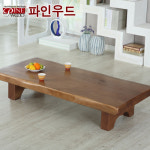 [파인우드]백년대길 통판(통원목) 원목좌탁 1300 - GS SHOP [GS SHOP] [파인우드]백년대길 통판(통원목) 원목좌탁 1300