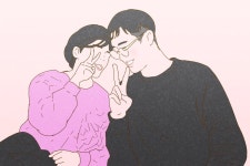 ♥7월할인♥  감성커플라인일러스트 | 아이디어스 - 핸드메이드, 수공예, 수제 먹거리 ♥7월할인♥  감성커플라인일러스트