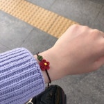동백꽃 팔찌 ver.2🌺 | 아이디어스 - 핸드메이드, 수공예, 수제 먹거리 동백꽃 팔찌 ver.2🌺