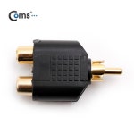 [Coms] RCA(M/F) Y형 젠더/컨넥터 (골드, M-Fx2) - 인터파크 아이마켓