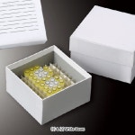 [biologix] 81 & 100 홀 판지 냉동 보관 박스 h52mm/Cell Φ15mm  SL.Box9005/Cardboard - 아이마켓