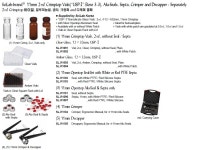 [싸이랩코리아] Separately 2㎖ Crimptop 바이알, 알루미늄씰, 셉타, 크림퍼 and 디캐퍼 별매