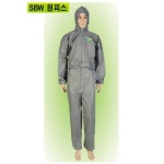 [가드웨어] 작업복-원피스 SBW-1000 (XL/연회색, 보호복) - 아이마켓