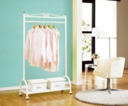 G8116 스틸 선반형 행거 1200 2colors - NEW ME HOTTRACKS G8116 스틸 선반형 행거 1200 2colors