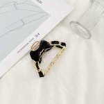 제이로렌 라운드 직사각 반머리묶음 자동헤어핀 H0793 - NEW ME HOTTRACKS 제이로렌 라운드 직사각 반머리묶음 자동헤어핀 H0793