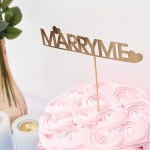페이퍼 케이크 토퍼 [MARRY ME - 하트]  - NEW ME HOTTRACKS 페이퍼 케이크 토퍼 [MARRY ME - 하트] 