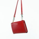 Ane TWIN ZIP MULTI WALLET-MINI BAG_RED  - NEW ME HOTTRACKS Ane TWIN ZIP MULTI WALLET-MINI BAG_RED 