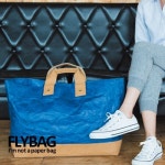 FLY BAG 플라이백 TOTE #2 NAVY L (BUS324) - NEW ME HOTTRACKS FLY BAG 플라이백 TOTE #2 NAVY L (BUS324)