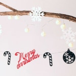 펠트 크리스마스 가랜드-블랙설정 - NEW ME HOTTRACKS 펠트 크리스마스 가랜드-블랙설정