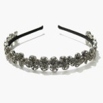 제이로렌 직사각 타원 컬러 큐빅 펜던트 헤어끈 H0848 - NEW ME HOTTRACKS 제이로렌 직사각 타원 컬러 큐빅 펜던트 헤어끈 H0848