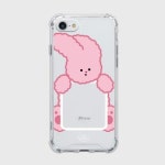 rainbow teddy gummy pattern [탱크투명 폰케이스] - NEW ME HOTTRACKS rainbow teddy gummy pattern [탱크투명 폰케이스]