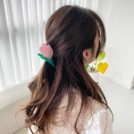 제이로렌 화이트 큐빅 눈꽃 포인트 헤어 딱핀 H0832 - NEW ME HOTTRACKS 제이로렌 화이트 큐빅 눈꽃 포인트 헤어 딱핀 H0832