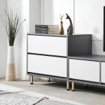 리파 그레이 거실장 세트 2100 (착불) - NEW ME HOTTRACKS 리파 그레이 거실장 세트 2100 (착불)