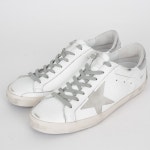 18FW 골든구스 슈퍼스타 메탈 레터링 화이트 실버탭 (남성) GCOMS590 W77 - 사는 게 즐겁다! 롯데닷컴