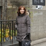 J2640 더베스트 오리털 퍼후드 패딩 코트_덕다운/엄마옷/미시옷/엄마선물/빅사이즈/아줌마옷/중년여성의류 - 사는 게 즐겁다! 롯데닷컴