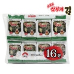 삼부자 도시락김 4g [16개] 최저가 검색 - 에누리가격비교 소문난삼부자 소문난 삼부자 도시락김 4g [16개] < 김,해조류 < 수산물 [에누리 가격비교]