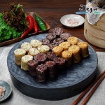 롯데마트몰 - [탐모라식품] 제주 찰순대 A세트(찹쌀순대500g... 상세정보 [탐모라식품] 제주 찰순대 A세트(찹쌀순대500g+브로콜리/찹쌀/김치... 