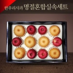 롯데마트몰 - 한우리 명절 혼합세트 6kg(사과6入+배6入) 상세정보 한우리 명절 혼합세트 6kg(사과6入+배6入)