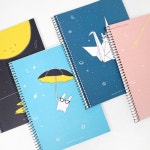 롯데마트몰 - [바보사랑]심심토끼 유선 스프링노트 상세정보 [바보사랑]심심토끼 유선 스프링노트