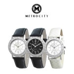 메트로시티(METROCITY) 메트로시티 남성/여성 가죽 시계 MTS0619 - 88,000원 | 무신사 스토어