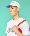 위빠남(OUI PANAME) 위빠남 로고 캡(아이보리&블루) - 39,000원 | 무신사 스토어