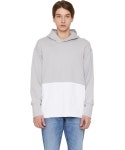 랩101(LAB101) LI1WHL03GYGRAY FRONT COLOR BLOCK POCKET L/S HOODY - 83,400원 | 무신사 스토어