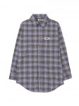 로이터(LOITER) Check Shirt (PURPLE) - 89,000원 | 무신사 스토어
