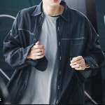 오버더원(OVERTHEONE) [049] OVER FIT DARK DENIM SHIRTS - 55,440원 | 우신사 스토어