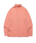 라퍼지스토어(LAFUDGESTORE) 메리노울 폴로넥니트_Blooming Pink - 27,000원 | 무신사 스토어