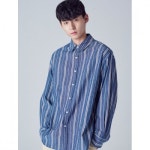 에잇세컨즈(8SECONDS) 네이비 핀 스트라이프 셔츠 (238864CQ3R) - 39,900원 | 무신사 스토어