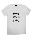 콜라텍(COLLATEC) HEART WHITE T-shirts - 41,000원 | 무신사 스토어