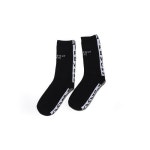 라이프워크(LIFEWORK) 유니) 뒷면 세로 스트라이프 크루 삭스_BLACK - 9,900원 | 무신사 스토어