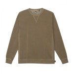 짐마스터(GYM MASTER) [G333683] 피그먼트 리플 트레이너 스웻셔츠 (31-KHAKI BEIGE) - 69,000원 | 무신사 스토어