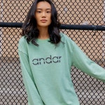 안다르(ANDAR) 롤리 롱슬리브 라이트그린 (CIWT-20442) - 28,800원 | 무신사 스토어