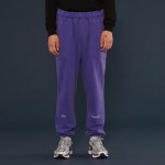 위빠남(OUI PANAME) LOGO GARMENT DYED JOGGER PANTS(INDIGO PURPLE) - 63,200원 | 무신사 스토어