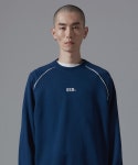 아더사이드(OTHERSIDE) [기모]OSD BASIC TWO LINE SWEATSHIRTS(BLUE) - 45,000원 | 무신사 스토어