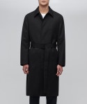 무신사 스탠다드(MUSINSA STANDARD) 울 블렌드 오버사이즈 싱글 트렌치 코트 [블랙] - 64,900원 | 무신사 스토어